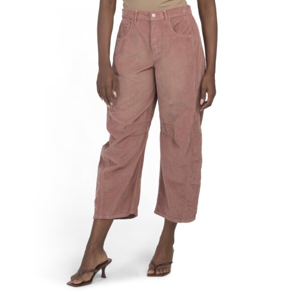 FREE PEOPLE Rose Good Luck Corduroy Pants